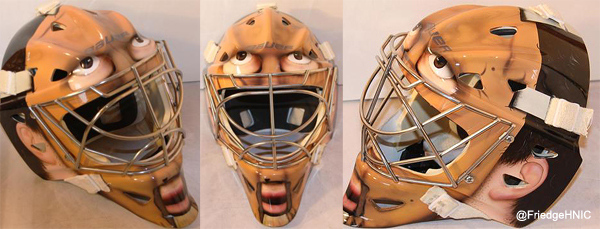 carey price new mask 2010. goaltender Carey Price has